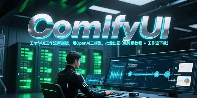 ComfyUI工作流新突破，用OpenAI三模型，批量出图(保姆级教程+工作流下载)-AI创作学习-提示词应用-短视频玩法智汇云