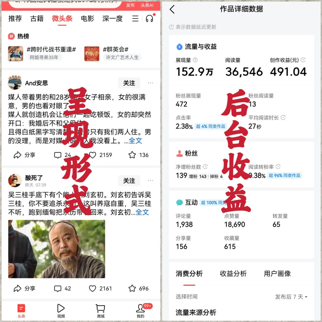 AI写作：微头条两种玩法：情怀+对联，日入300+【详细实操教学】-AI创作学习-提示词应用-短视频玩法智汇云