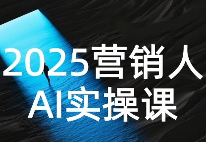 2025营销人Al实操课，AI营销抢跑实战，从Prompt到方案，效率碾压同行-AI创作学习-提示词应用-短视频玩法智汇云