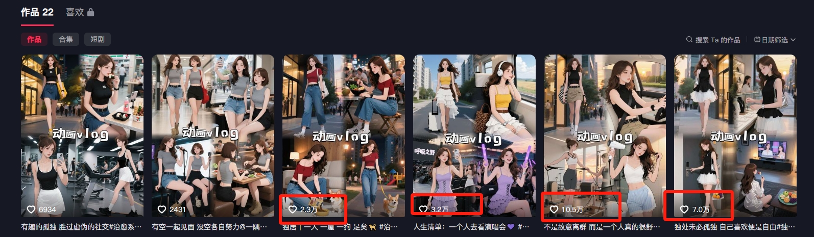 利用AI制作独居美女vlog短视频，零门槛轻松做爆款，22条作品涨粉33万-AI创作学习-提示词应用-短视频玩法智汇云